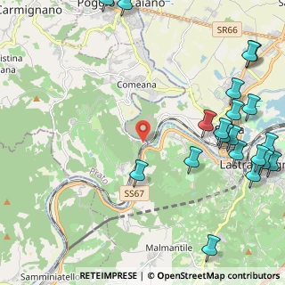 Mappa Via Stazione, 59015 Signa FI, Italia (3.1675)