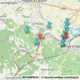 Mappa Via Stazione, 59015 Signa FI, Italia (2.32364)