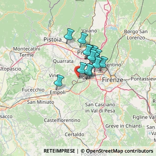 Mappa Via Stazione, 59015 Signa FI, Italia (8.59714)