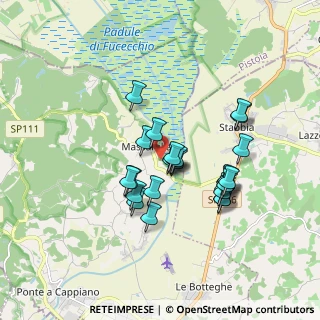 Mappa Via Porto di Cavallaia Massarella, 50054 Fucecchio FI, Italia (1.504)