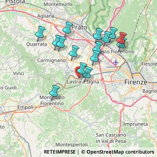 Mappa Via dell'Orologio, 50058 Signa FI, Italia (7.5)