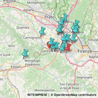 Mappa Via dell'Orologio, 50058 Signa FI, Italia (6.75421)