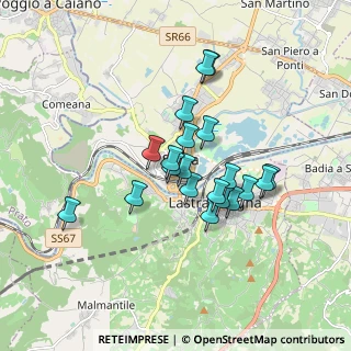 Mappa Via dell'Orologio, 50058 Signa FI, Italia (1.4065)