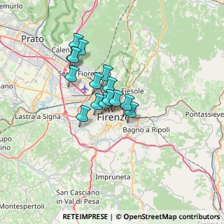 Mappa Via Chiara, 50125 Firenze FI, Italia (4.94267)