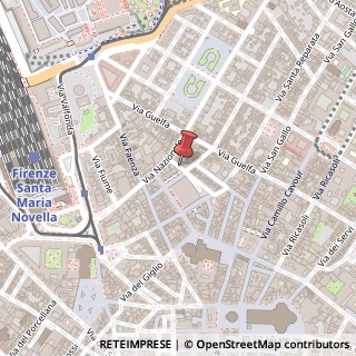 Mappa Via Chiara, 6, 50123 Firenze, Firenze (Toscana)