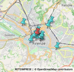 Mappa Via Chiara, 50125 Firenze FI, Italia (0.93692)