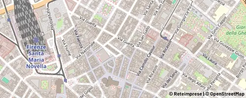 Mappa Florença
