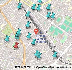 Mappa Via Masaccio 3a rosso, 50132 Firenze FI, Italia (0.596)