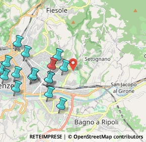 Mappa Viale Aldo Palazzeschi, 50135 Firenze FI, Italia (2.5225)