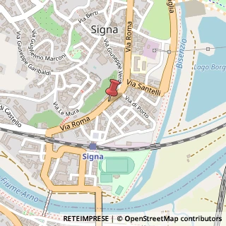 Mappa Via Roma, 174, 50058 Signa, Firenze (Toscana)