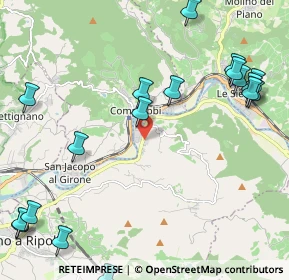 Mappa Via del Roseto, 50012 Vallina FI, Italia (3.1)