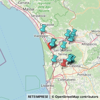 Mappa SS1, 56019 Vecchiano PI, Italia (12.25813)