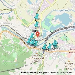 Mappa Via di Porto, 50058 Signa FI, Italia (0.80182)