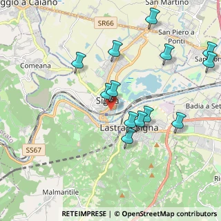 Mappa Via Fratelli Rosselli, 50058 Signa FI, Italia (2.12846)