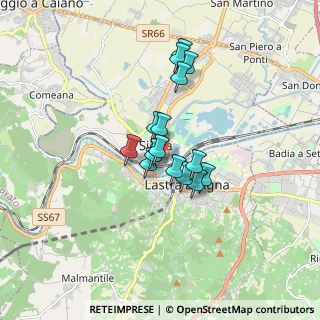 Mappa Via Fratelli Rosselli, 50058 Signa FI, Italia (1.2)