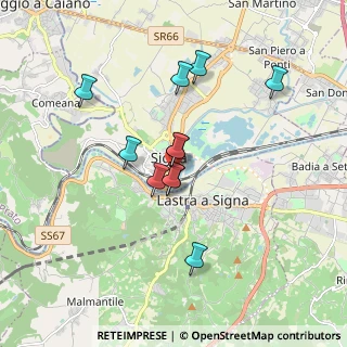 Mappa Via Fratelli Rosselli, 50058 Signa FI, Italia (1.50182)