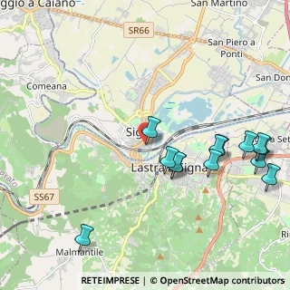 Mappa Via Fratelli Rosselli, 50058 Signa FI, Italia (2.41538)