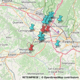 Mappa Via Marzabotto, 50058 Signa FI, Italia (6.08579)