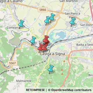 Mappa Via Marzabotto, 50058 Signa FI, Italia (1.55273)