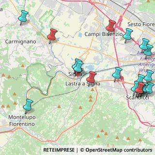 Mappa Via Marzabotto, 50058 Signa FI, Italia (5.758)