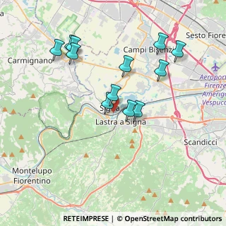 Mappa Via Marzabotto, 50058 Signa FI, Italia (3.7725)