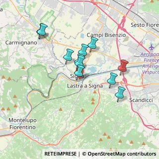 Mappa Via Marzabotto, 50058 Signa FI, Italia (3.21455)