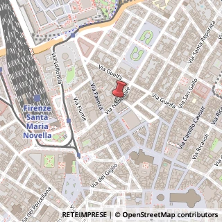Mappa Via nazionale 75/r, 50123 Firenze, Firenze (Toscana)