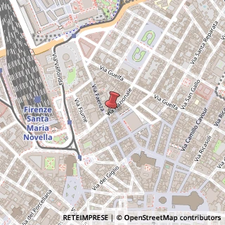 Mappa Via Nazionale, 50123 Firenze, Firenze (Toscana)