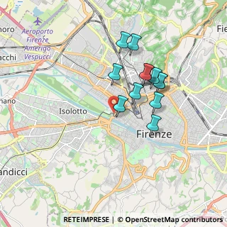 Mappa Via del Fosso Macinante, 50144 Firenze FI, Italia (1.53417)