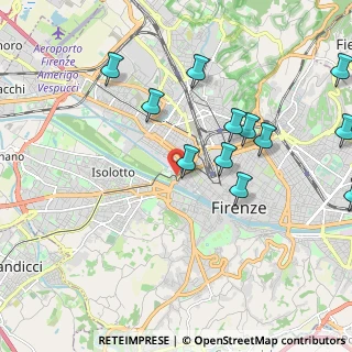 Mappa Via del Fosso Macinante, 50144 Firenze FI, Italia (2.34417)