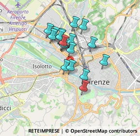 Mappa Via del Fosso Macinante, 50144 Firenze FI, Italia (1.37667)