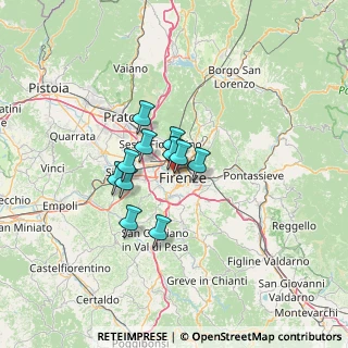 Mappa Via del Fosso Macinante, 50144 Firenze FI, Italia (8.62636)