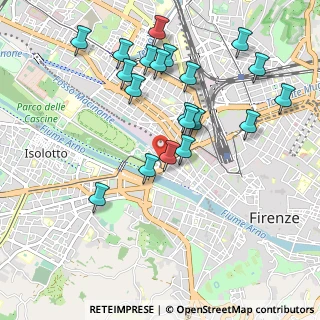 Mappa Via del Fosso Macinante, 50144 Firenze FI, Italia (1.0485)