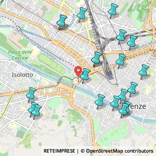 Mappa Via del Fosso Macinante, 50144 Firenze FI, Italia (1.375)
