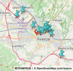 Mappa Via del Fosso Macinante, 50144 Firenze FI, Italia (3.04909)