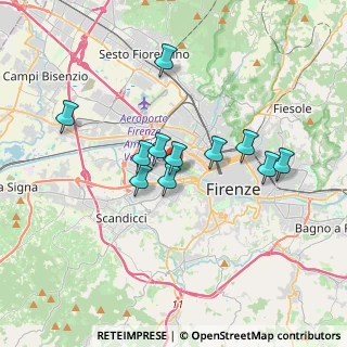 Mappa Via del Roseto, 50142 Firenze FI, Italia (2.98909)