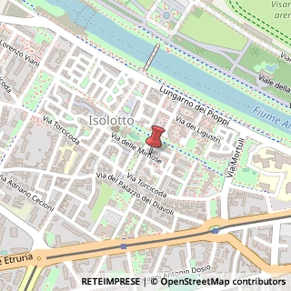 Mappa Via delle Mimose,  6, 50142 Firenze, Firenze (Toscana)