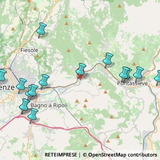 Mappa 50012 Vallina FI, Italia (5.90133)