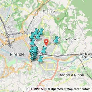 Mappa Via Antonio Fogazzaro, 50137 Firenze FI, Italia (1.51133)