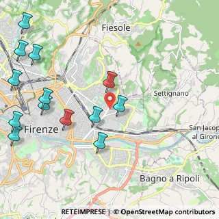Mappa Via Antonio Fogazzaro, 50137 Firenze FI, Italia (2.78615)