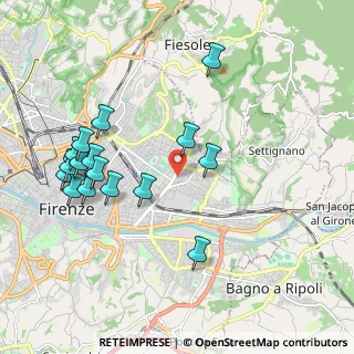 Mappa Via Antonio Fogazzaro, 50137 Firenze FI, Italia (2.16438)