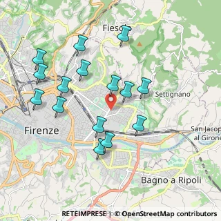Mappa Via Antonio Fogazzaro, 50137 Firenze FI, Italia (1.96933)