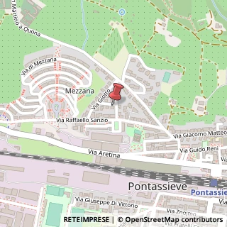 Mappa Via Sandro Botticelli, 1, 50065 Pontassieve, Firenze (Toscana)