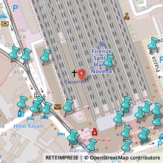 Mappa Piazza della Stazione, 50125 Firenze FI, Italia (0.09583)