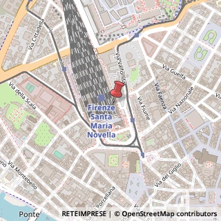 Mappa Piazza della Stazione, 50123 Firenze FI, Italia, 50123 Firenze, Firenze (Toscana)