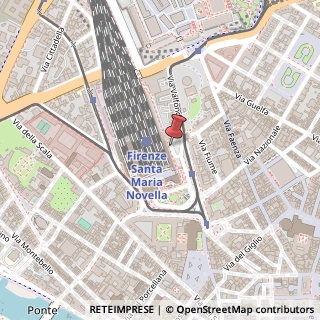 Mappa Piazza della Stazione, 55, 50145 Firenze, Firenze (Toscana)