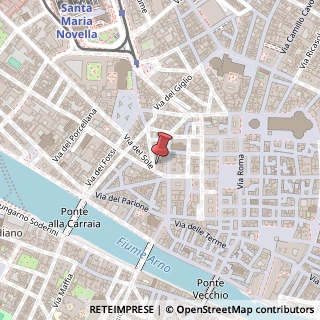 Mappa Via delle Belle Donne, 4, 50123 Firenze, Firenze (Toscana)