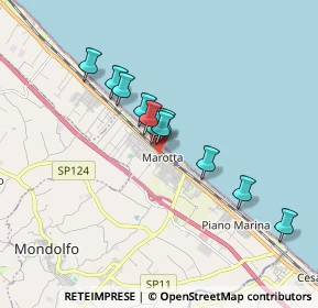 Mappa Via della, 61037 Marotta PU, Italia (1.41727)