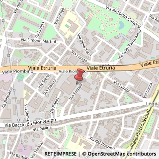Mappa Via Empoli, 6, 50142 Firenze, Firenze (Toscana)