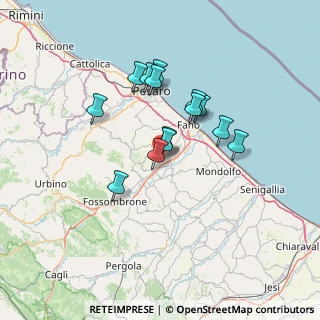 Mappa Via Circonvallazione Kennedy, 61030 Lucrezia PU, Italia (11.08786)